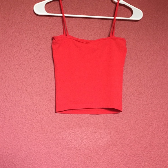 Red Crop Top - Picture 2 of 3